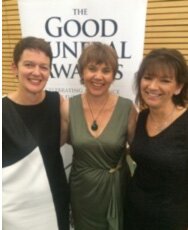 Green Fusers Jane, Claire & Pauline all nominated for Good Funeral Awards.